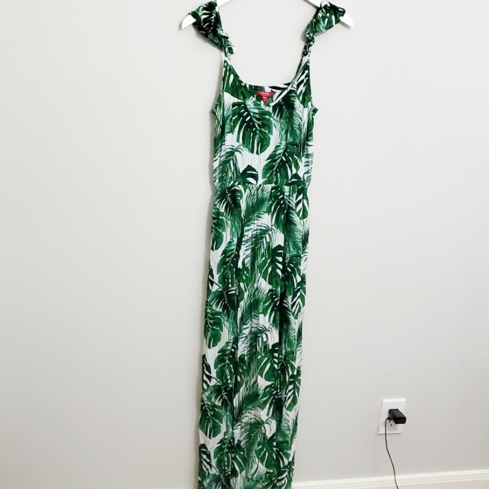 Guess Tropical Romper Dress Small